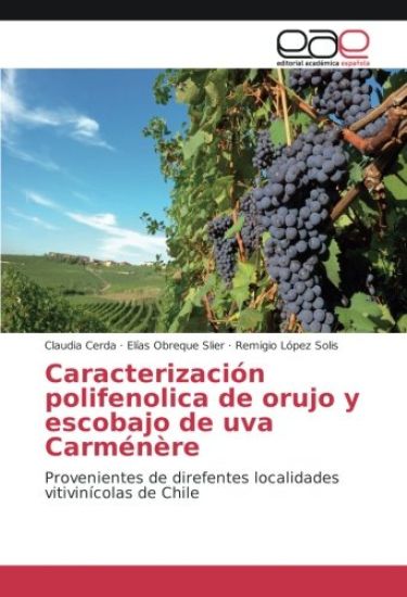 Caracterización polifenolica de orujo y escobajo de uva Carménère