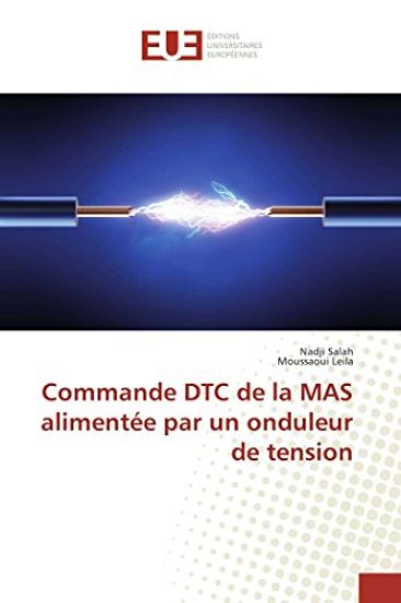 Commande DTC de la MAS alimentée par un onduleur de tension