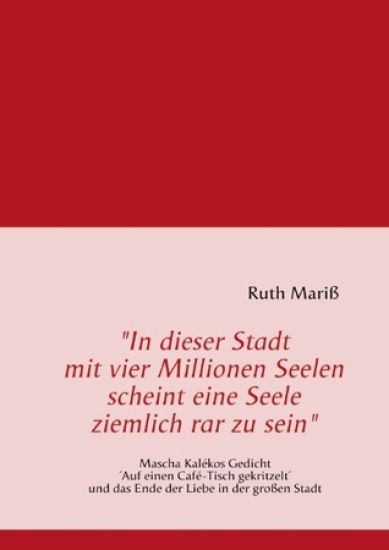 "In dieser Stadt mit vier Millionen Seelen scheint eine Seele ziemlich rar zu sein"