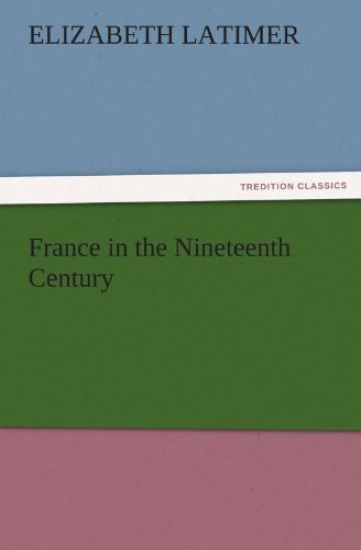 France in the Nineteenth Century