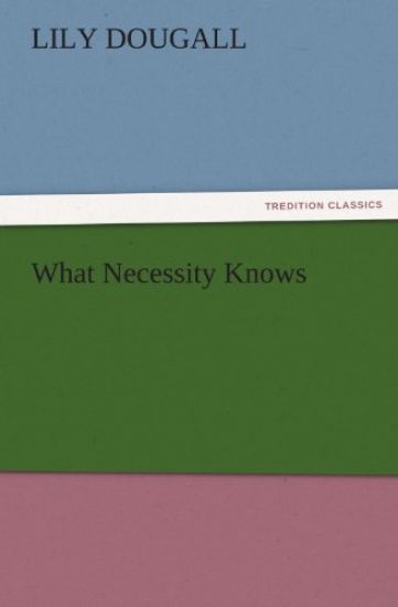 What Necessity Knows