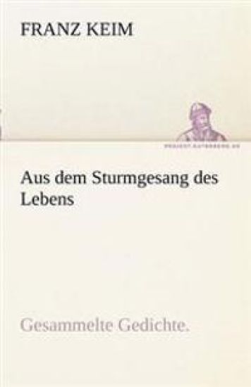 Aus Dem Sturmgesang Des Lebens