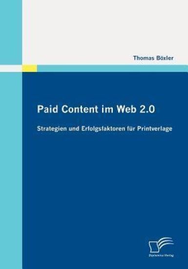 Paid Content im Web 2.0