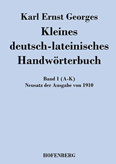 Kleines deutsch-lateinisches Handwörterbuch
