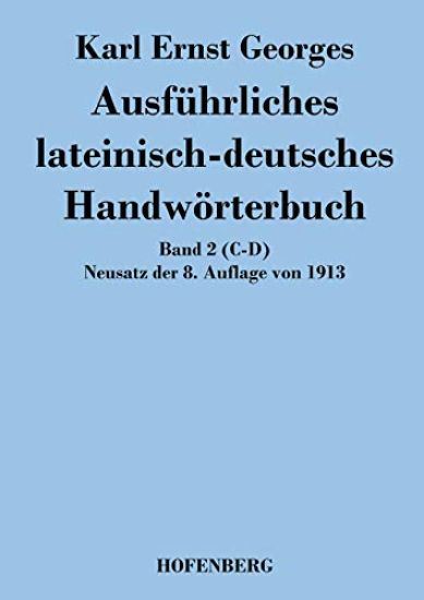 Ausführliches lateinisch-deutsches Handwörterbuch