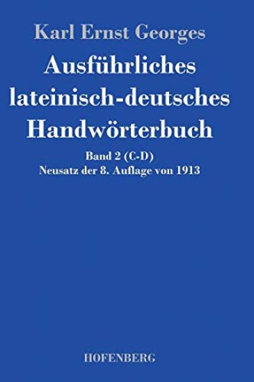 Ausführliches lateinisch-deutsches Handwörterbuch