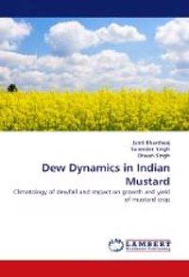 Dew Dynamics in Indian Mustard