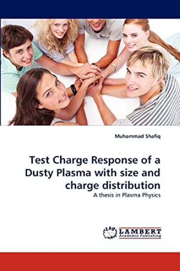 Test Charge Response of a Dusty Plasma with Size and Charge Distribution