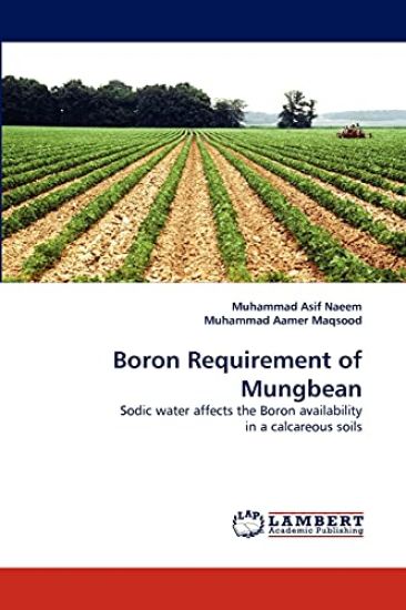 Boron Requirement of Mungbean