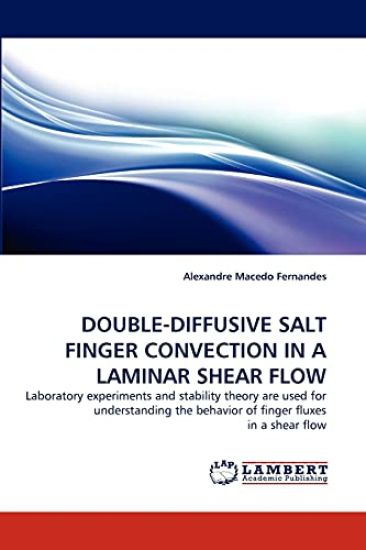 Double-Diffusive Salt Finger Convection in a Laminar Shear Flow