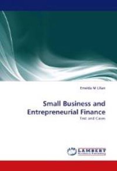 Small Business and Entrepreneurial Finance