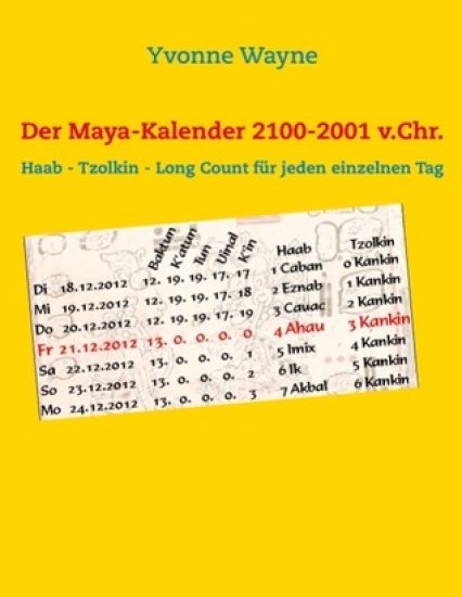 Der Maya-Kalender 2100-2001 v.Chr.