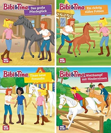 Nelson Mini-Bücher: Bibi & Tina 33-36