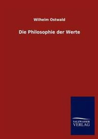Die Philosophie der Werte