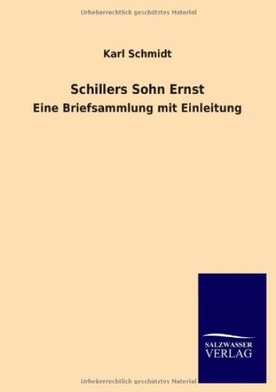 Schillers Sohn Ernst