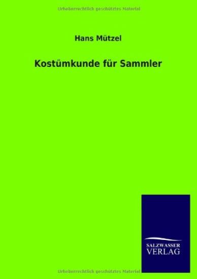 Kost Mkunde Fur Sammler