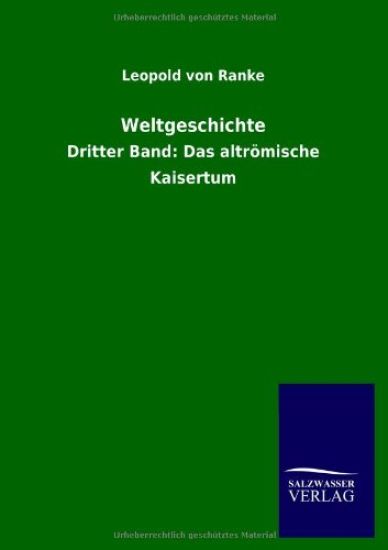 Weltgeschichte