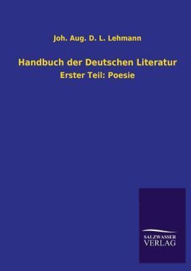 Handbuch der Deutschen Literatur