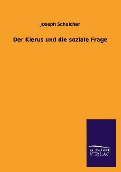 Der Klerus und die soziale Frage
