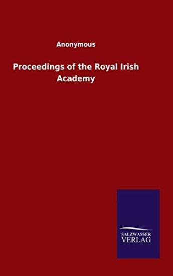Proceedings of the Royal Irish Academy