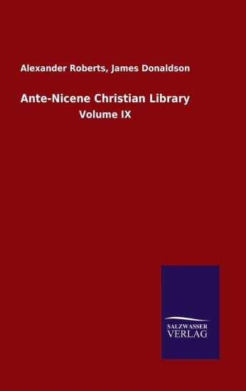 Ante-Nicene Christian Library