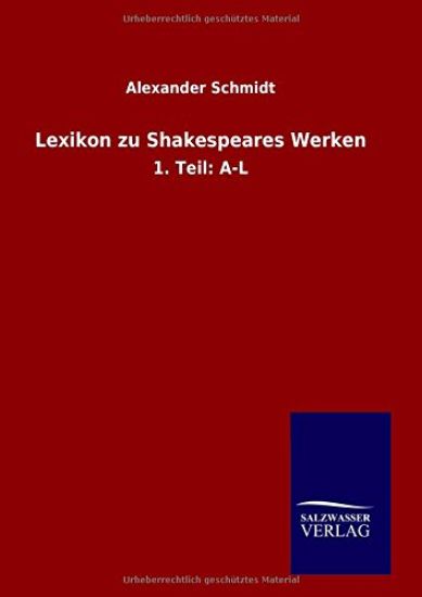 Lexikon zu Shakespeares Werken