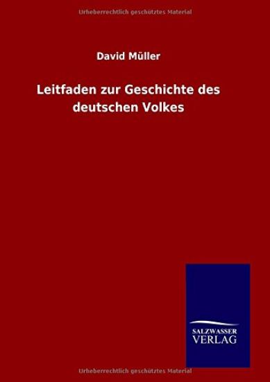 Leitfaden zur Geschichte des deutschen Volkes