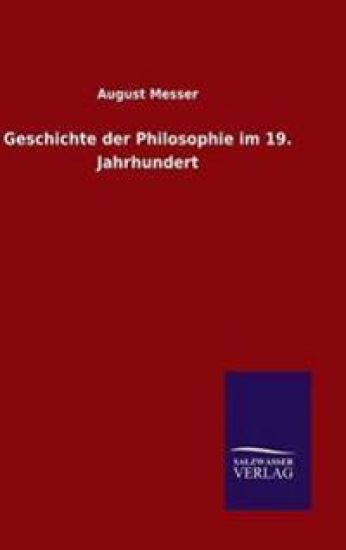 Geschichte der Philosophie im 19. Jahrhundert
