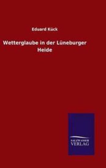Wetterglaube in der Lüneburger Heide