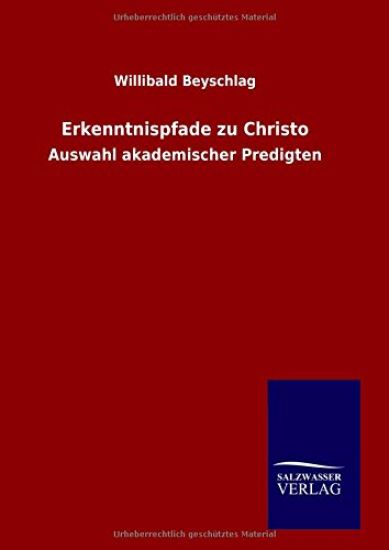 Erkenntnispfade zu Christo