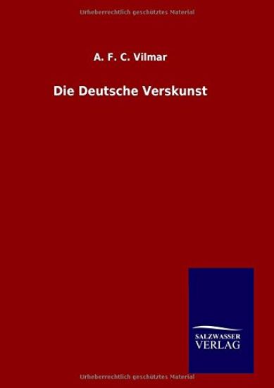 Die Deutsche Verskunst