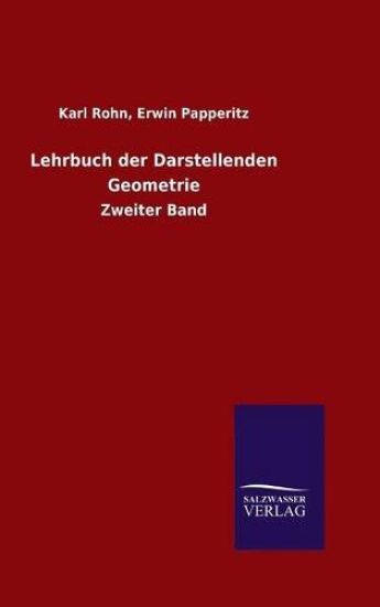 Lehrbuch der Darstellenden Geometrie
