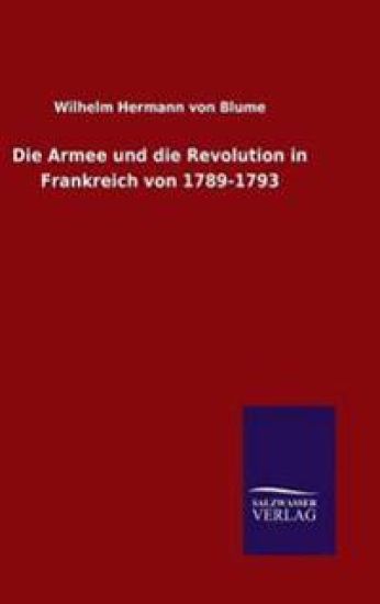 Die Armee und die Revolution in Frankreich von 1789-1793