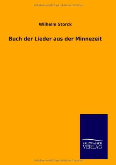 Buch der Lieder aus der Minnezeit