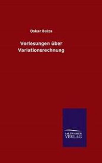 Vorlesungen über Variationsrechnung