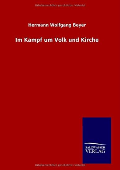 Im Kampf um Volk und Kirche