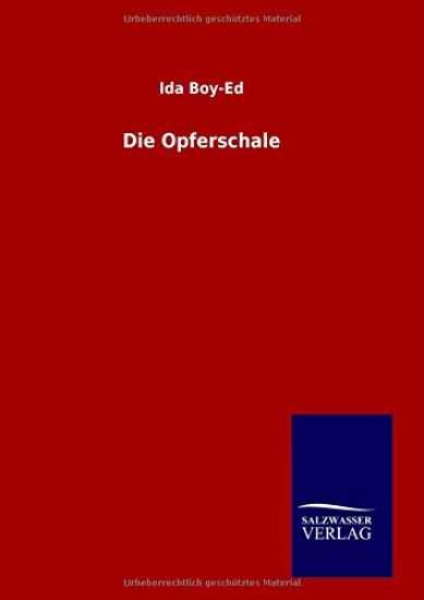 Die Opferschale