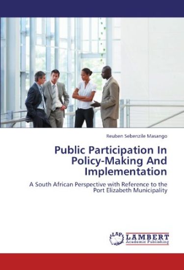 Public Participation In Policy-Making And Implementation