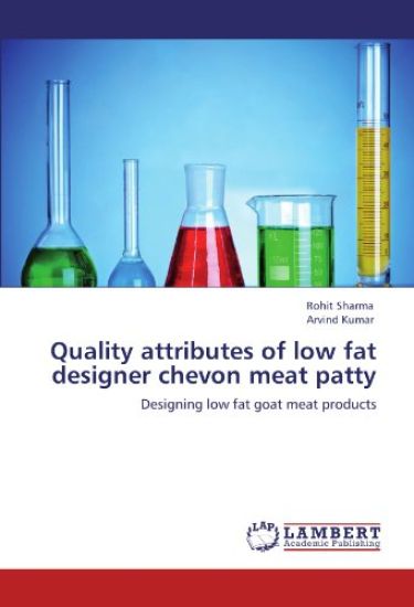 Quality attributes of low fat designer chevon meat patty