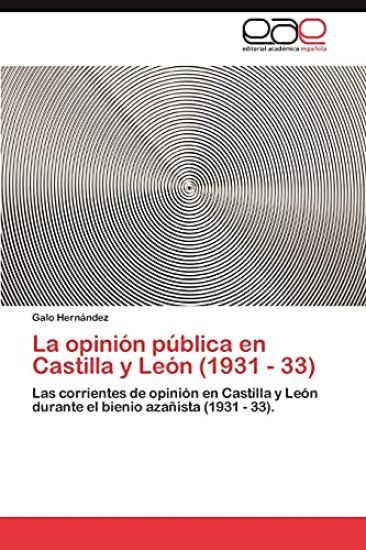 La opinión pública en Castilla y León (1931 - 33)
