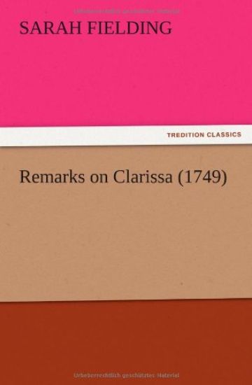 Remarks on Clarissa (1749)