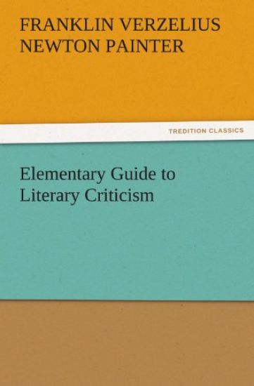 Elementary Guide to Literary Criticism