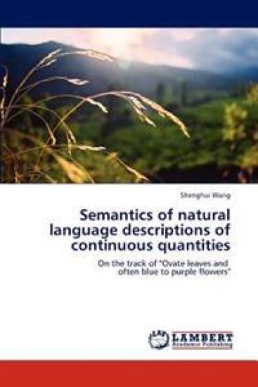 Semantics of natural language descriptions of continuous quantities