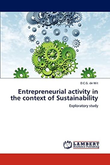 Entrepreneurial activity in the context of Sustainability