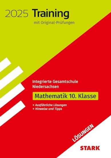 STARK Mathe 10.Kl. Lös. zu Orig. Prüf.+Tr. IGS 2025 NI