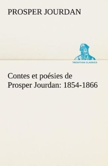 Contes et poésies de Prosper Jourdan