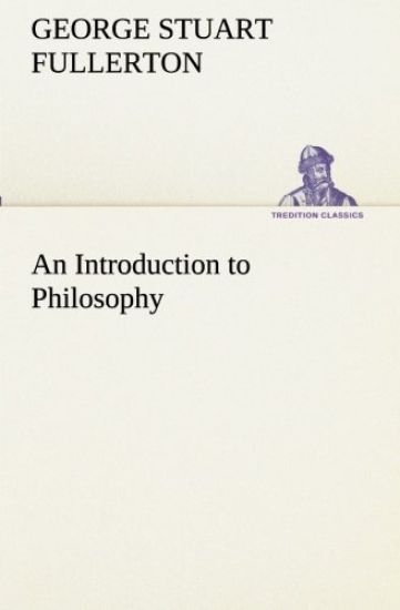 An Introduction to Philosophy