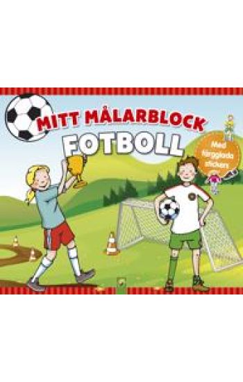 Mitt målarblock fotboll