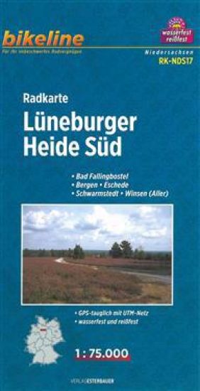 Lueneburger Heide South Cycle Map