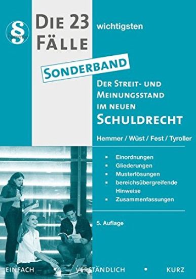 Hemmer, K: Streit-/Meinungsstand/Schuldrecht